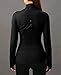 UDIY Women Running Yoga Slim UV Protect Sweatshirts with Two Side Pocket Jacket Coat