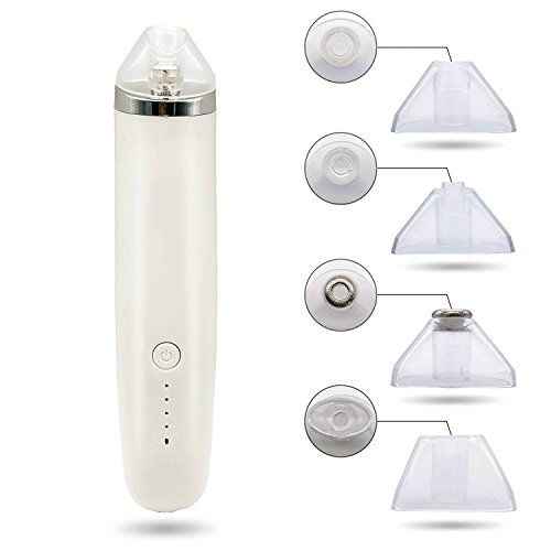 Wishesport Blackhead Remover Tool , USB Rechargeable Comedo Vacuum Suction Remover, Electric Skin Cl