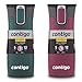 Contigo AUTOSEAL West Loop Vacuum-Insulated Stainless Steel Travel Mug, 16 oz, 2-Pack, Chard and Passion Fruit