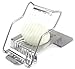 Egg Slicer Stainless Steel Metal, Get Perfect Even Egg Slices Each Time, No More Mess!