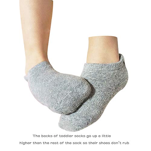 Toddler Socks Infant Socks Unisex-Baby Non-slip with Grips 1-3T - Thumbnail 3