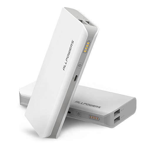Power Bank ALLPOWERS External Battery Charger 15600mAh Portable Charger with iPower and Quick Charge Technology for Cell Phone, iPhone, iPad, Samsung, MP3, and Most USB Devices Power Bank ALLPOWERS External Battery Charger 15600mAh Portable Charger with iPower and Quick Charge Technology for Cell Phone, iPhone, iPad, Samsung, MP3, and Most USB Devices
