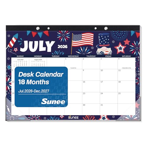 SUNEE Desk Calendar 2026