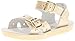 Salt-Water Style 1400 Sun-San Sweetheart Sandal, Gold, 6 M US Toddler