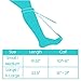 Vive Plantar Fasciitis Stretch Sock - Non Slip Calf Night Relief for Heel, High Arch Pain - Achilles Tendonitis Therapy Foot Support Sleeve Stretcher - Compression Sleeve - Men, Women (L/XL)