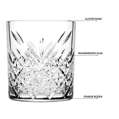 Pasabahce Glas Cocktailgläser 4x Whisky Gläser (250ml) und 4x Longdrink Gläser (250ml) als Set | für einen wunderbaren… – Bild 5