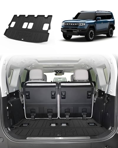 CMPCTR Cargo Liner Trunk Protector Compatible with Jetour G700 2025 2026 6Seats TPE Rubber Heavy Duty Rear Trunk Mats Boot Mats Waterproof Trunk Mats g700 Interior Accessories (6 Seat Trunk Mat)