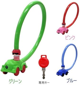 Amazon 日本ロックサービス ベビーカーの盗難防止に ベビーカーロック 1505 55 W 2 グリーン ツマミ