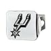 FANMATS - 15138 NBA San Antonio Spurs Chrome Hitch Cover 3.4