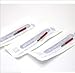 Blossm 50Pcs Red Microblading Needles Permanent Makeup Tattoo Manual Eyebrow Needle Bevel 19 Pin Round Blades