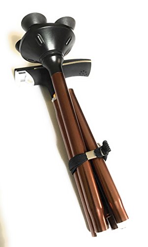 BT FOLDING CANE - Walking for Men & Women Collapsible, Lightweight, Adjustable Portable Stick Mobility Aid Sleek Look Comfortable Handle with LED Light Aluminum Alloy 4 Head Pivoting Trusty Base