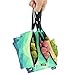 QOGiR Reusable Snack Bags and Sandwich Bags with Handle (Emerald)