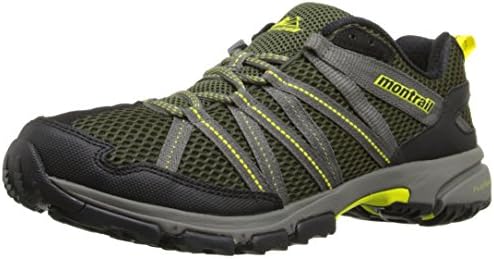 Montrail Men's Masochist III Mountain Running Shoe, Surplus Green/Zour, 7.5 M US
