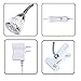 LED Grow Light, Hgrope 5W LED Clip Desk Lamp Clamp Flexible Neck 360 Degree for Hydroponic Garden Greenhouse