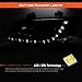 AKKON - For Pontiac G8 Black Bezel DRL Daylight LED Projector Replacement Headlights Front Lamps Left/Right Pair