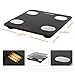 Smart Scale, Digital Bathroom Weight Scale Bluetooth Body Fat Scales Body Composition Analyzer Health Monitor App for iOS and Android, Capacity of 11-396lb