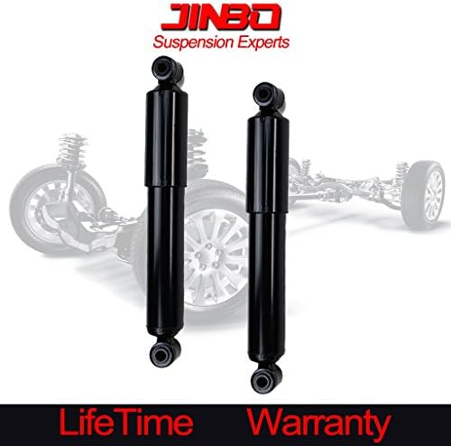 VioletLisa 2pcs Rear Right+Left Side Strut Shock For 08-14 Chrysler Town &amp; Country &amp; 08-14 Dodge Grand Caravan &amp; 12-14 Ram C/V &amp; 09-14 Volkswagon Routan Excludes Nivomat Rear Suspension Truck