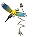 Bird Stand 160Cm Long Parrot Bird Toys Pet Bird Parrot Standing Rope Bird Cage Decoration Climbing Toy Parrot Bird Cage Toys Rope Bell,Redthumb 3