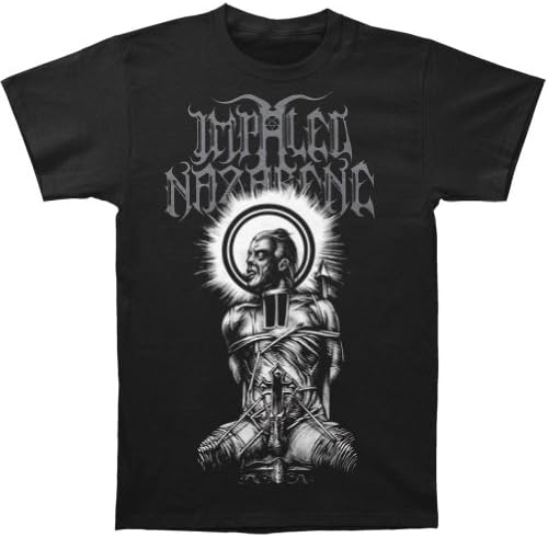 Impaled Nazarene Men's Impaled By Satan's Might T-shirt Medium Black
