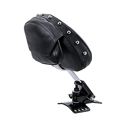 image for Anzio Solid Rivet Adjustable Plug-In Driver Rider Backrest w/ Pocket C