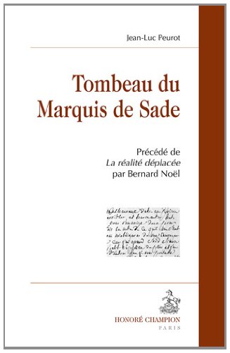 Tombeau du marquis de Sade