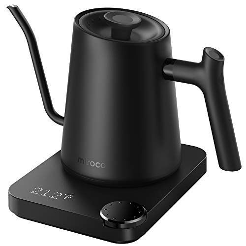 Miroco Gooseneck Electric PourOver Kettle, Temperature Variable Kettle