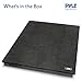 Pyle Sound Dampening Speaker Riser Foam - Audio Acoustic Noise Isolation Platform Pads Recoil Stabilizer w/ Rubber Base Pad For Studio Monitor, Subwoofer, Loudspeakers PSI12 (22.5 x 17.8 x 1.8 Inch)