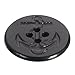 Mibo Naval Anchor Peacoat Button with Step Back - 2 Holes - 40 Line - Black
