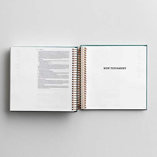 Illustrating Bible CSB Green (Spiral Bound Journaling Bible) Pricepulse