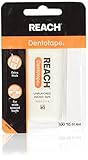 Reach DentoTAPE Waxed Ribbon Dental Floss, 100-Yard Dispensers (Pack of 4)