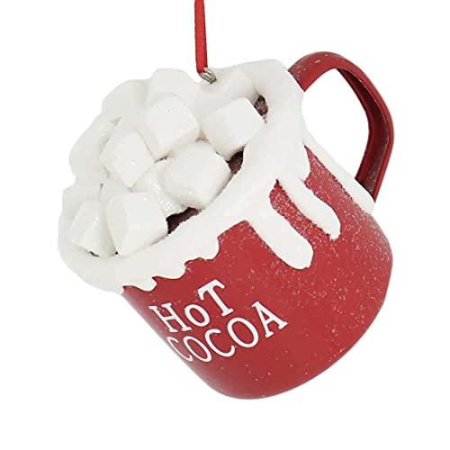 Hot Cocoa Cup Marshmallows Ornament