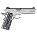 1911 Full Size High Polished Dymond Wood Grips, Free Screws Included, Mag Release, Ambi Safety Cut, Cool Hand Brand, Grey, H1-S-GWS