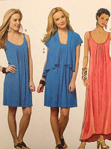BUTTERICK PATTERNS B5643 Misses' Jacket and Dress, Size A5 (6-8-10-12-14)