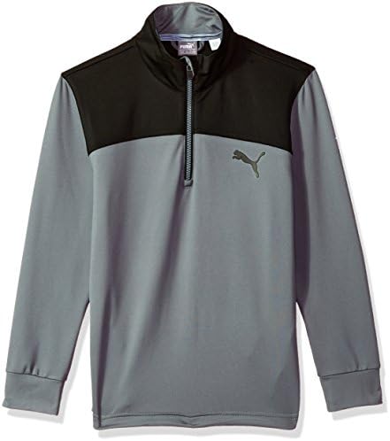 PUMA Boys’ 2018 Colorblock 1/4 Zip