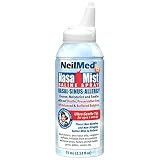 NasaMist Isotonic Saline Spray USA - for Allergy and Sinus Sufferers, 2.53 oz,(NeilMed)