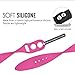 AdMaster Silicone Apple Watch Band and Replacement Sport iwatch Accessories Bands Series 3 2 1 Barbie pink 38mm S/M