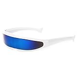 Ocean Line Futuristic Narrow Cyclops Sunglasses