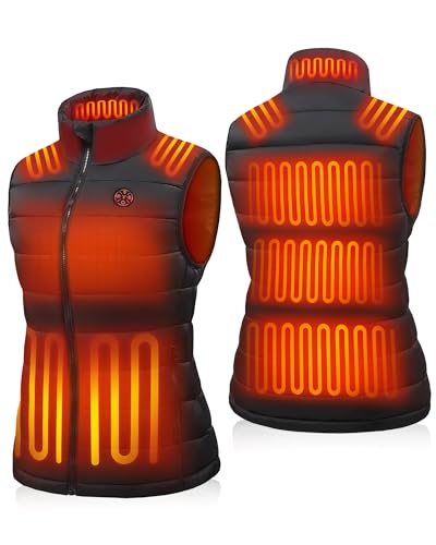Photo 1 of **NON FUNCTIONAL** TODWARM Women Heated Vest, Electric Warming Sleeveless Jacket Lightweight Rechargeable Winter Outerwear for Outdoor Hiking Work, M