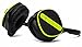 Jarv Joggerz PRO Sports Bluetooth Headphones with Built-in Microphone, Secure Neckband Design - 20 Hours of Run Time - Black/Green
