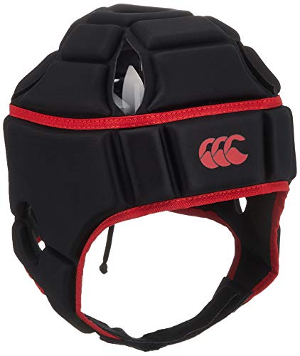 캔터베리] 럭비 헤드 기어 HEAD GEAR 블랙×레드 AA09556 BR