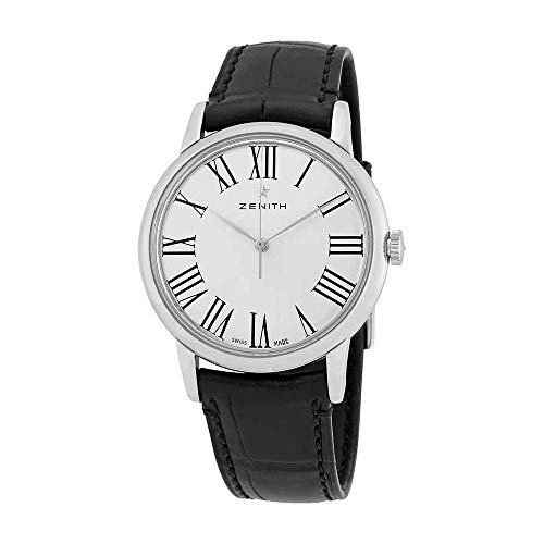 Zenith Elite Reloj automático con esfera plateada para hombre 03.2290.679/11.C493