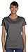 Fruit of the Loom Ladies' 5 oz., HD Cotton™ T-Shirt L CHARCOAL GREY