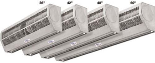 Curtron Air-Pro Air Door low profile - AP-2-42-1-SS