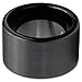 Charming Jewelers Tungsten Wedding Band Ring Black 12mm Men Women Comfort Fit Flat Cut Brushed Polished Size 11