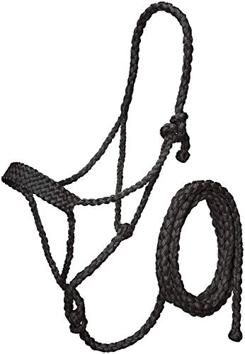 Tough-1 Mule Tape Halter with 10′ Lead