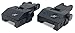 Tacticon Flip Up Iron Sights for Rifle - Front and Rear BUIS Set with Sight Adjustment Tool - Rapid Transition Backup flip up Sights for Picatinny and Weaver Rails - Tactical Rifle Accessories