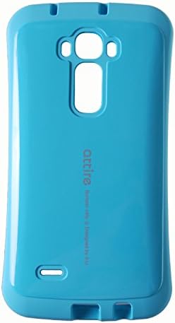 Premium Strong TPU Cover [Slim Fit] Vibrant Color Bumper Flexible Soft Gel Case [Shock Absorption] LG G Flex 2 (Sky)