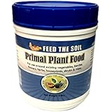 Premium Organic Fertilizer - Primal Plant Food - Best Indoor &amp; Outdoor Fertilizer - Grow Healthy Plants And Vegetables Without Damaging Soil - 100% Organic - Rock-powder Based Organic Ingredients