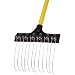 TRG Inc. Shrub Rake, 9-inches Wide, 55-inch Fiberglass Handle