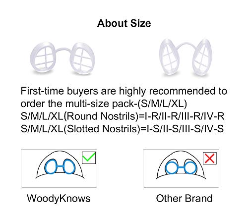 WoodyKnows Ultra Breathable Nasal Mask, Allergy Relief, Reduce Pollen (Round Nostrils, L(3 Frames)) - Thumbnail 4
